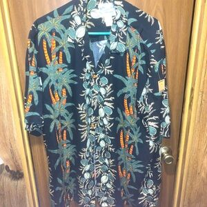 Mens Diamond Head Sportswear Short Sleeve Button Front Hawaiian Shirt XL